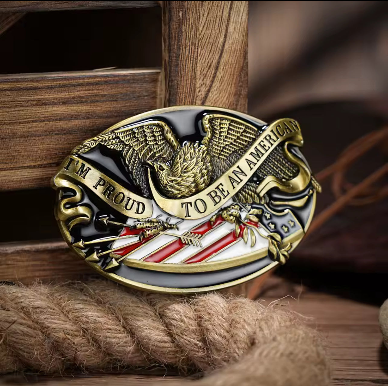 Patriotic Belt Buckles