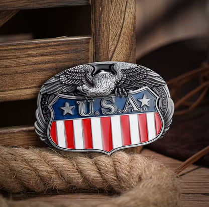 Patriotic Belt Buckles