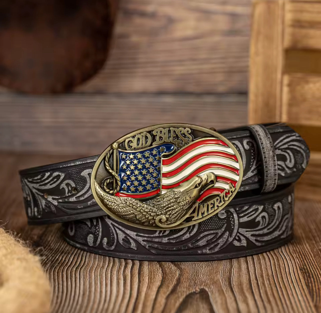 Patriotic Belt Buckles