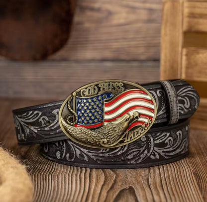 Patriotic Belt Buckles