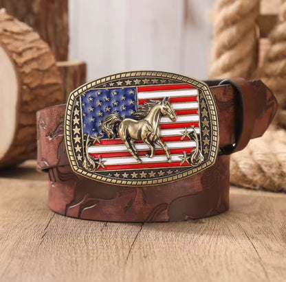 Patriotic Belt Buckles