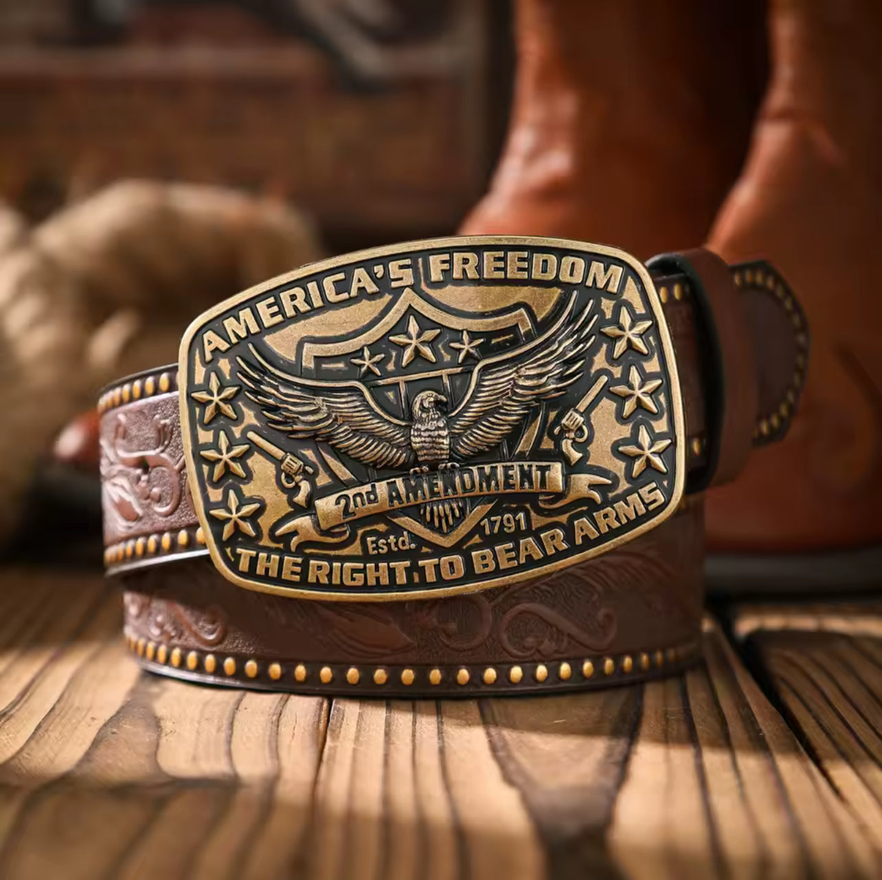 Patriotic Belt Buckles