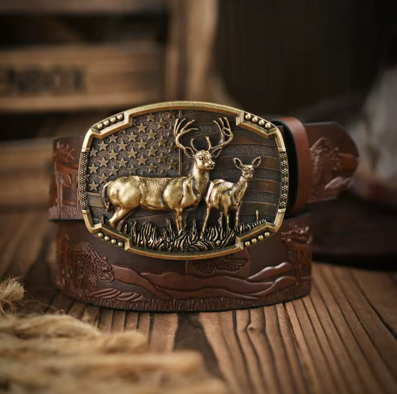 Patriotic Belt Buckles