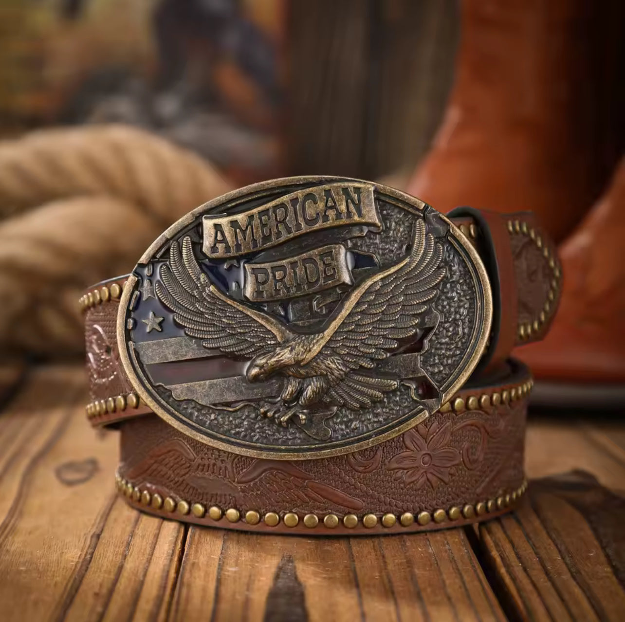 Patriotic Belt Buckles